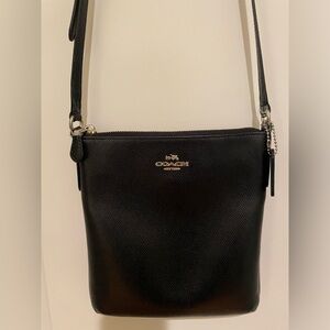 Coach North South Crossbody bag in crossgrain leather
